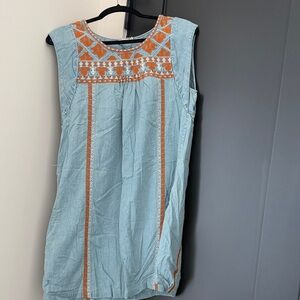 Faherty blouse/mini dress